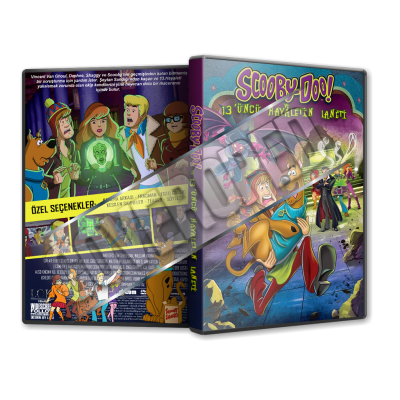 Scooby Doo! ve 13'üncü Hayaletin Laneti 2019 Türkçe Dvd Cover Tasarımı